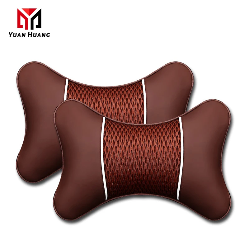 Подголовник автомобиля из искусственной кожи