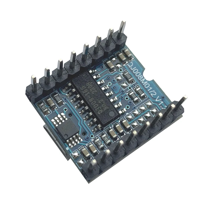 2.0 USB Interface 3.3V UART Serial Activated Sound Recognition Voice Playback Module