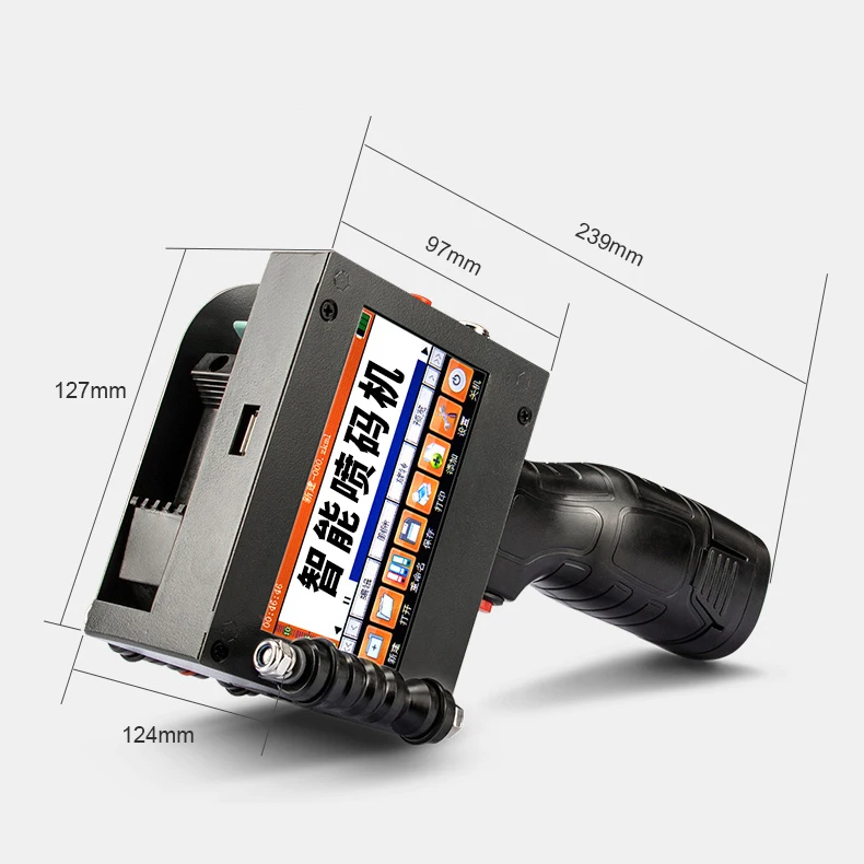 Handheld Inkjet Printer Touch Screen Date Digital Date Inkjet Printer