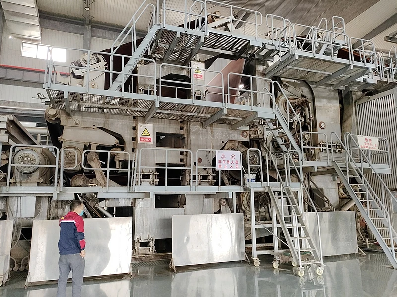 Recycled Paper Cellulose Kraft Paper Making Machine