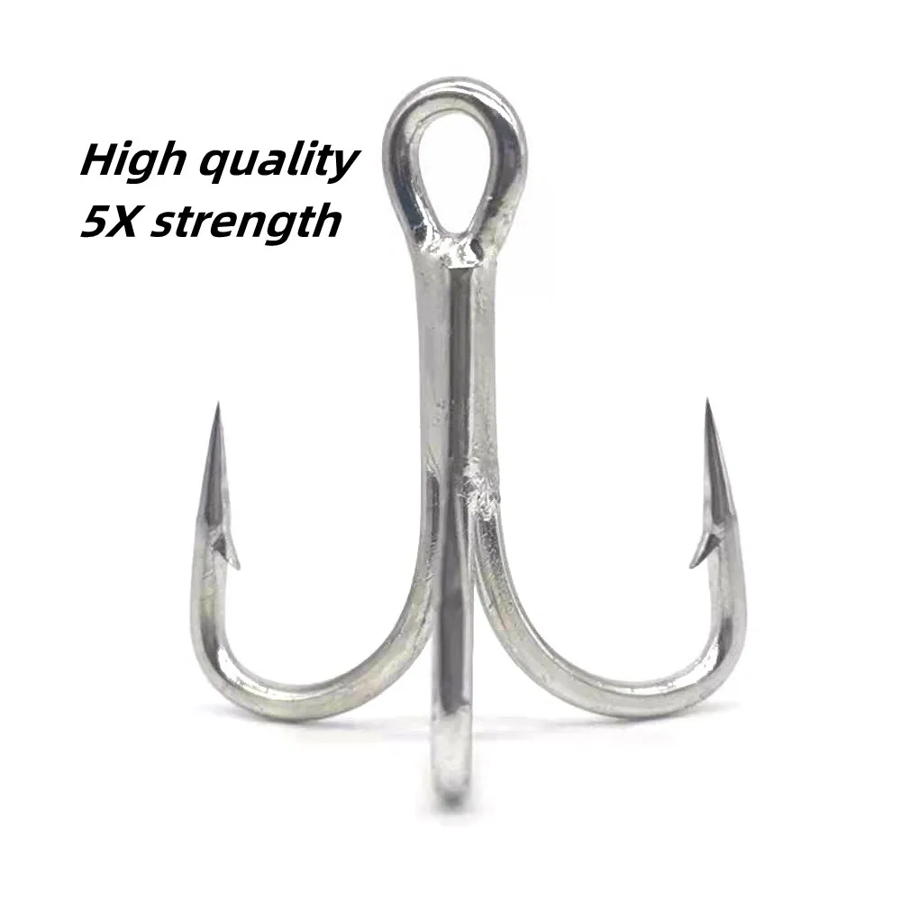 big sea fishing hooks Epic Shark Hook | Circle | 16/0 to 20/0 carbon steel Classic Treble Hooks,20pcs Large Treble