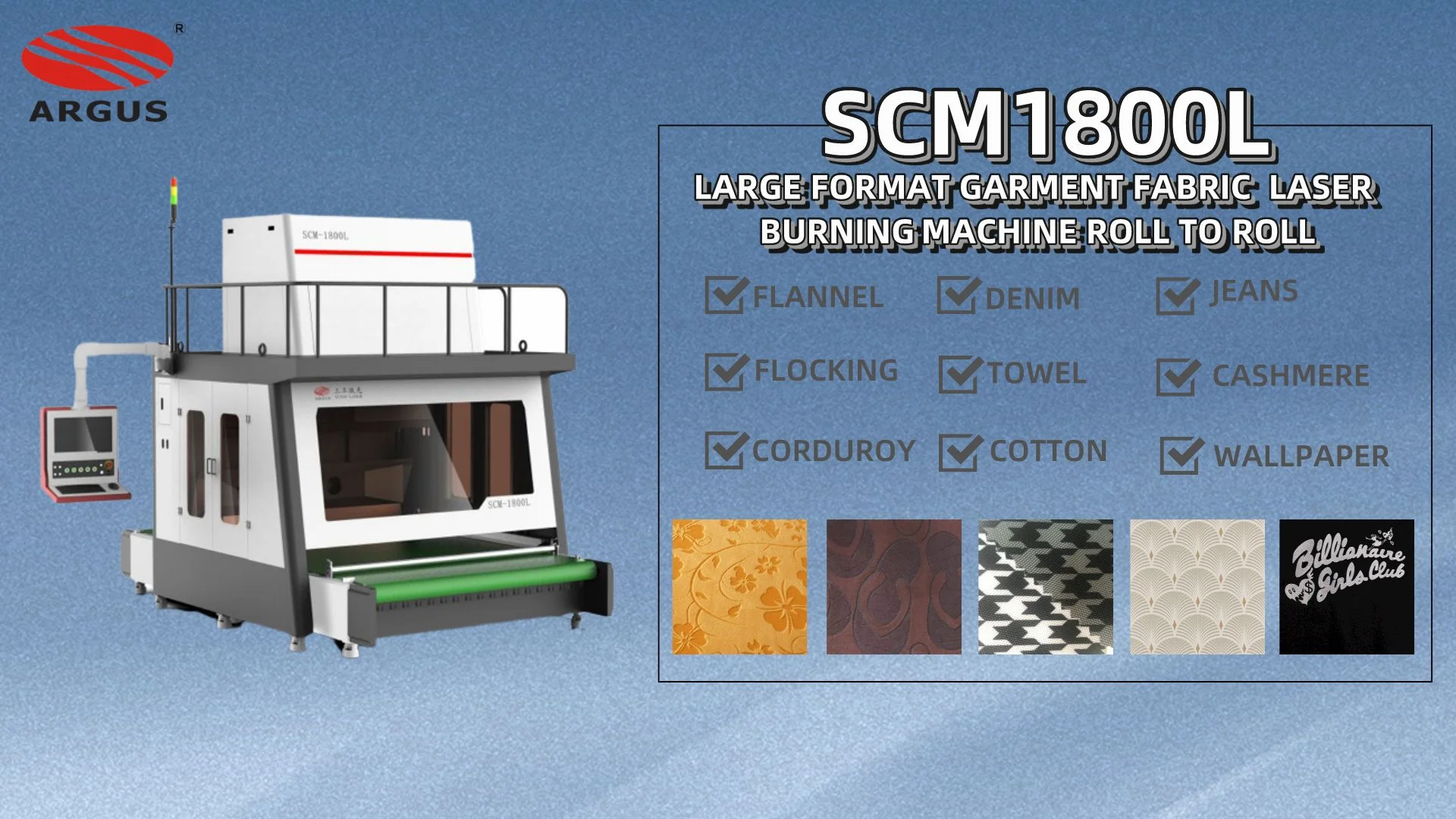 Sunic Universal Machine SUNIC Fast Speed Laser Cutting Machine for Garments & Fabric Roll to ...