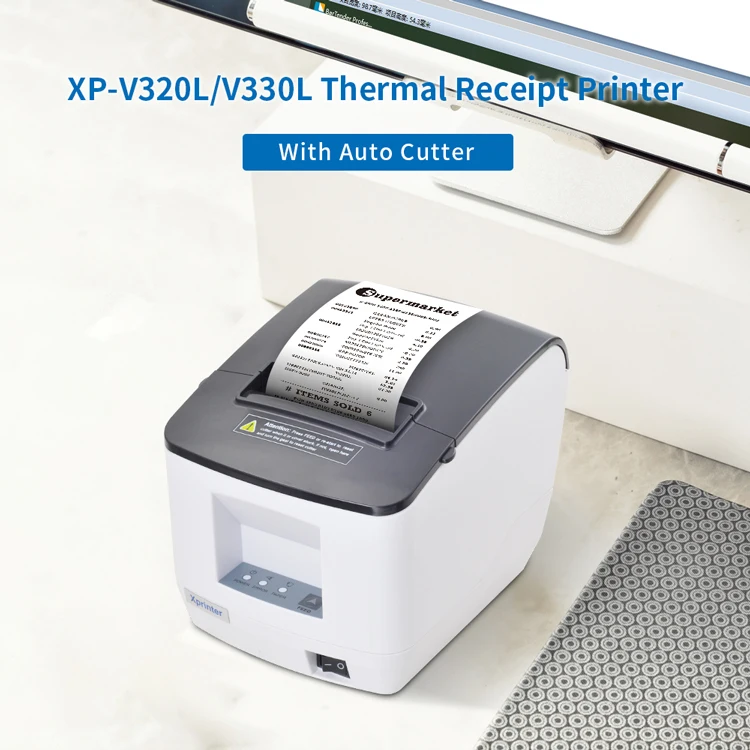 Xprinter Xpv320l 80mm Thermal Receipt Printer 80mm Server Wifi Pos Use