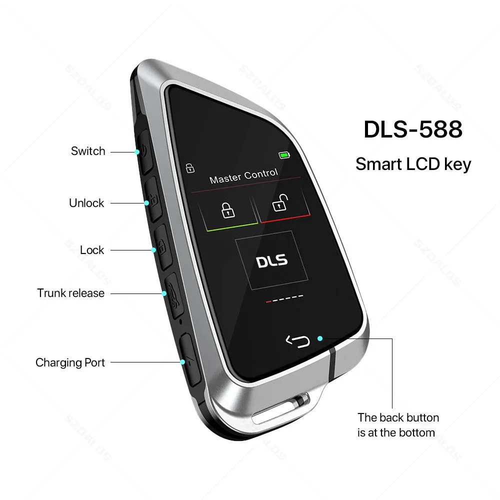Universal LCD Smart Key for BMW Style Remote Modified Keyless Entry Car Electronic Key