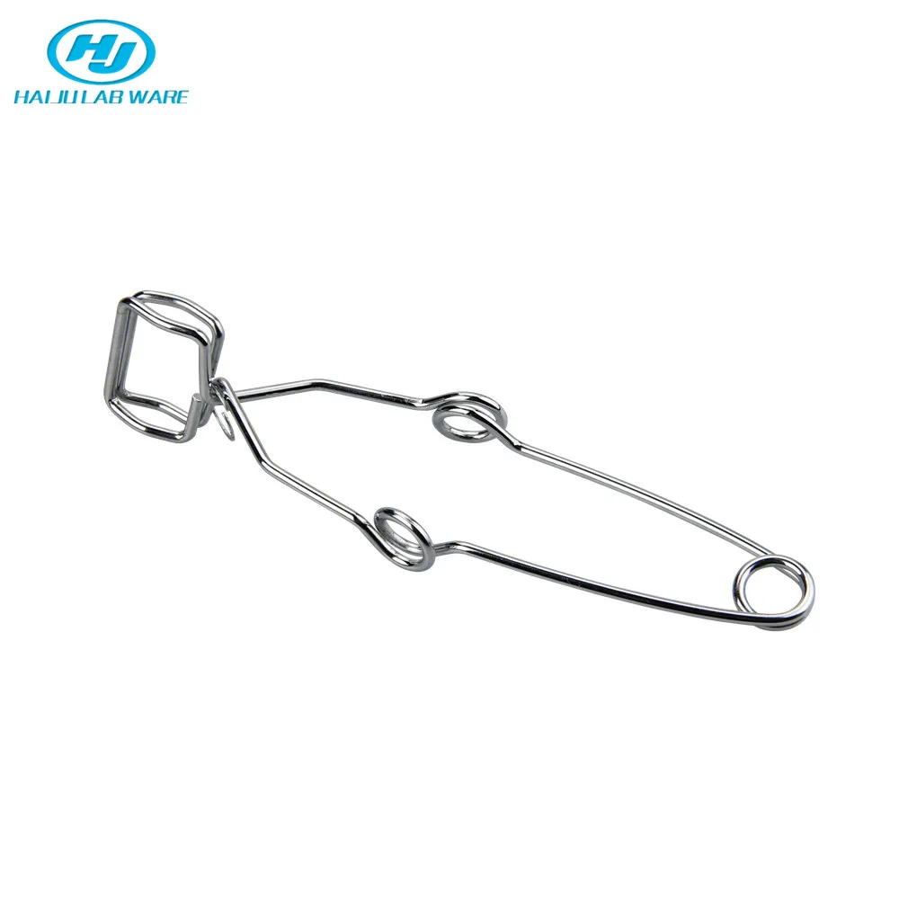 Haiju Laboratory Sprung Tool Glass Tube Supplies Tongs Holder Heat