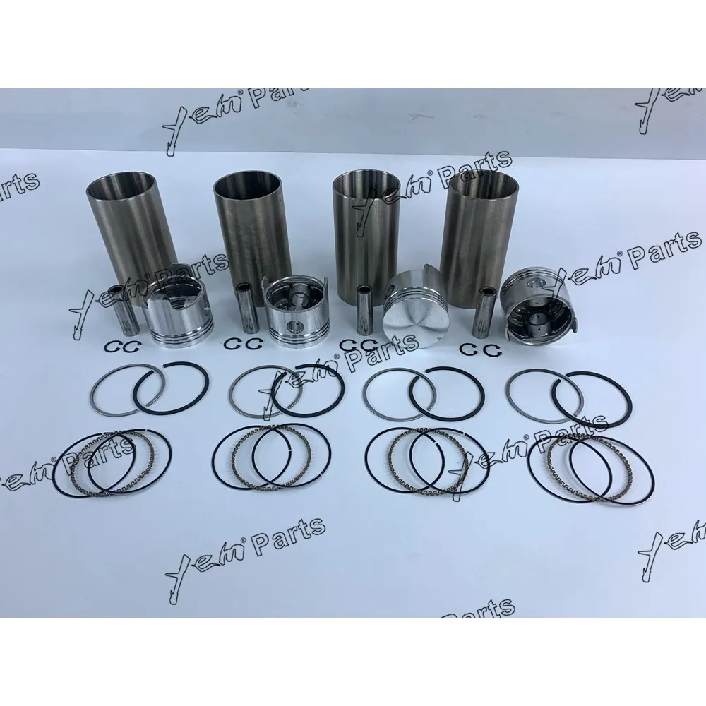 4P Engine Liner Kit With Piston Rings Set for Toyota
