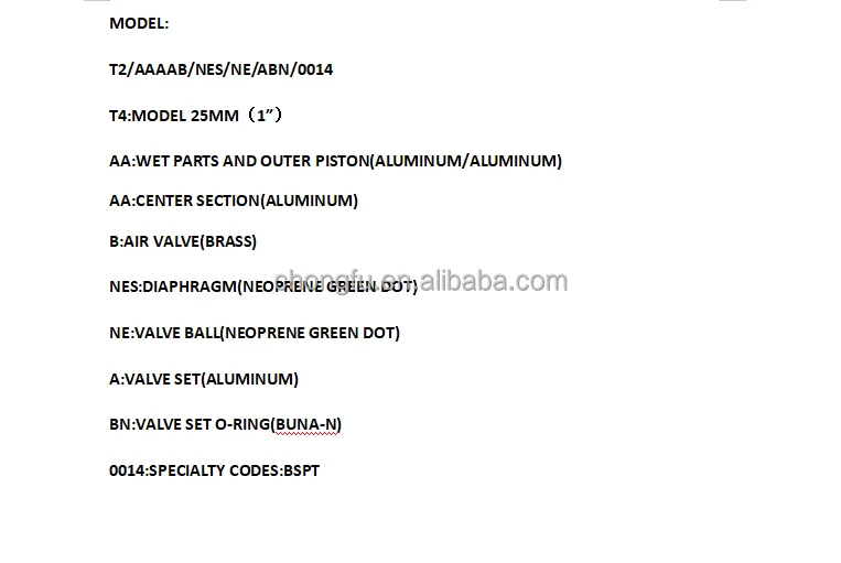 T2/AAAAB/NES/NE/ABN/0014 Diaphragm Pump factory