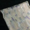 blue curtains