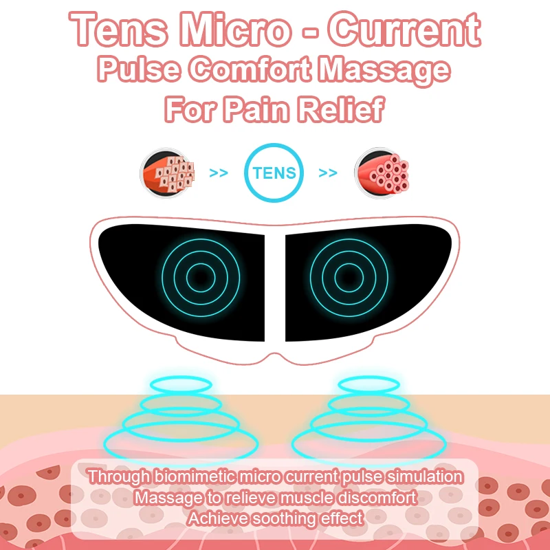 Three Different Use Model  Relief of Menstrual Cramps Menstrual Cramp Relief Massager  Menstrual Warming Pain Relief Warming Pad