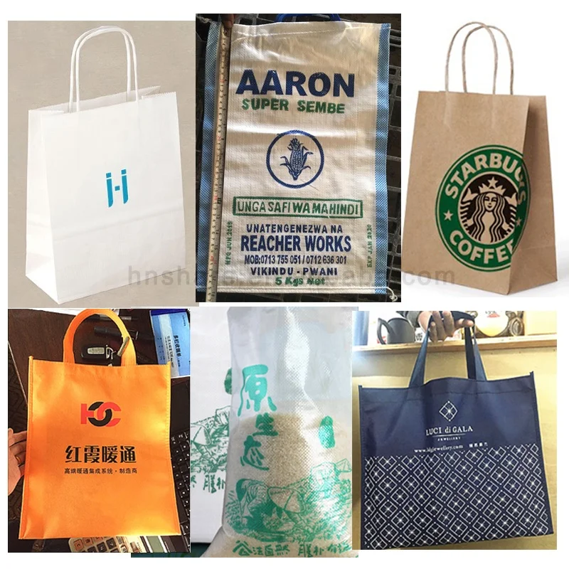 Printing Machine for Paper Bags Color Non Woven Bag Printing Machine  Price All in One