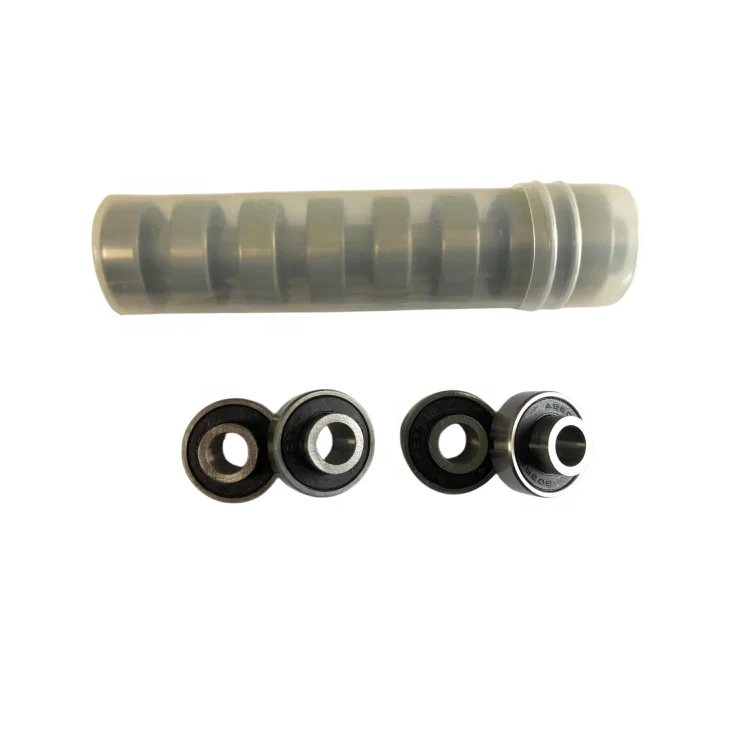 Roulements à Billes à Gorge Profonde ABSOPRO 6204DDU - 20x47x14mm P5 - Double Joint Caoutchouc - Lot De 2 Pour Skate, Trottinette, Vélo
