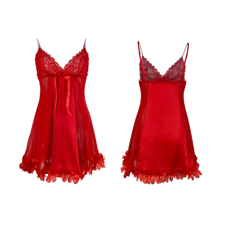 short dress lace overlay Lace Overlay Mini Dress main image 0