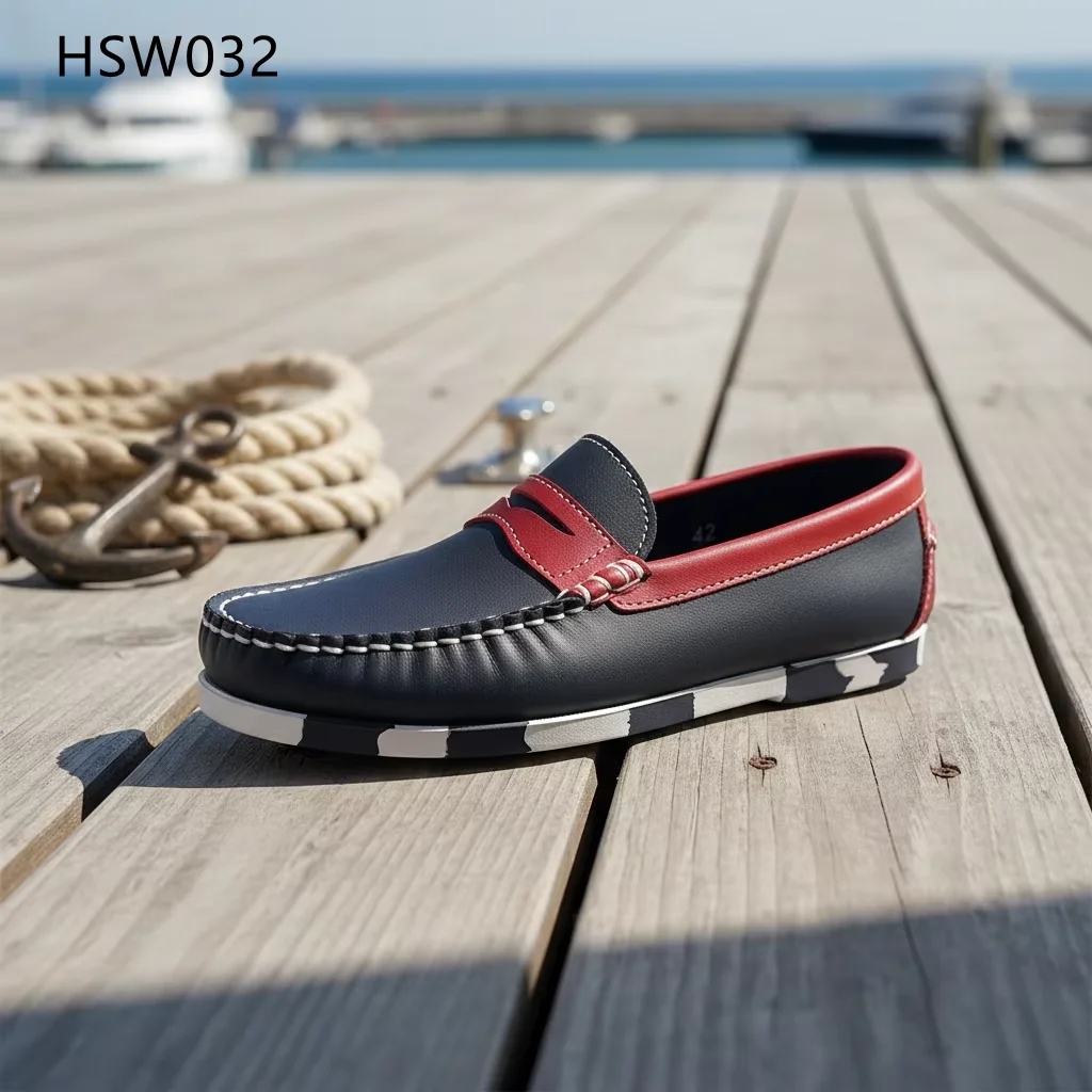 HY, Spanien populær social sammenkomst – hurtig afsendelse – lazy boat-shoes – ingen følelse af træthed i fødderne – fuld læder – håndlavet ærte-skørt HSW032