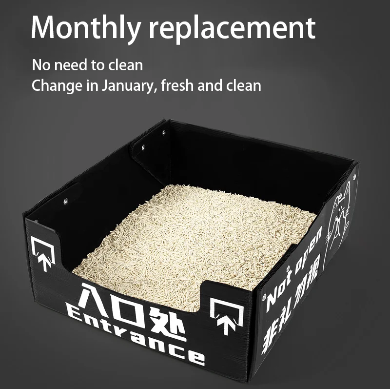 Astro Cat Toilet Travel Litter Box Disposable Space-saving