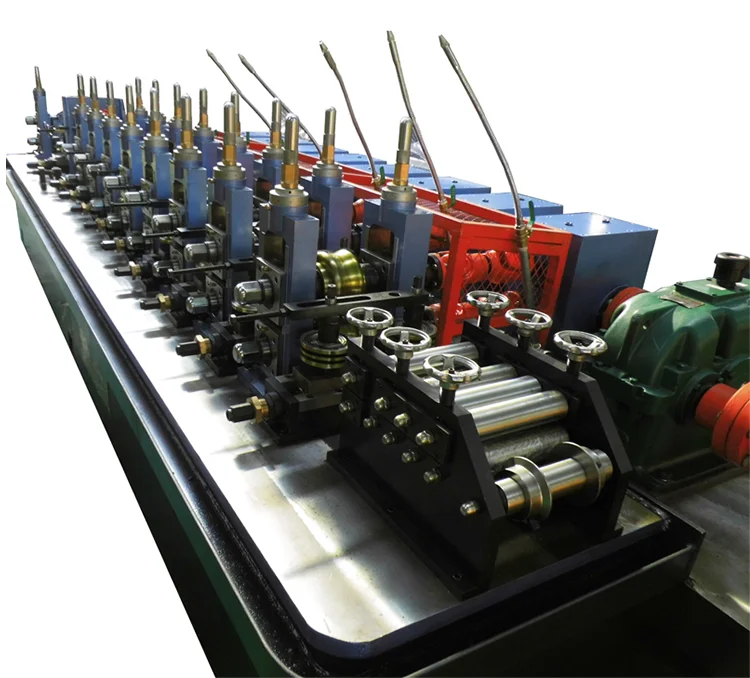Square pipe production line carbon steel straight seam Model 45 pipe mill
