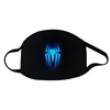 A spider glows (mask)