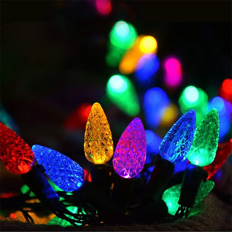 3 AA Battery Operated Strawberry LED String Lights Holiday Lighting Garden Light Landscape Decoration Outdoor