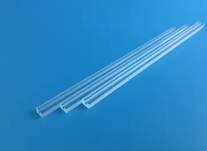 Clear Quartz Crystal Smoking Pipe with Cork and Thick Walled Design for  Applications
