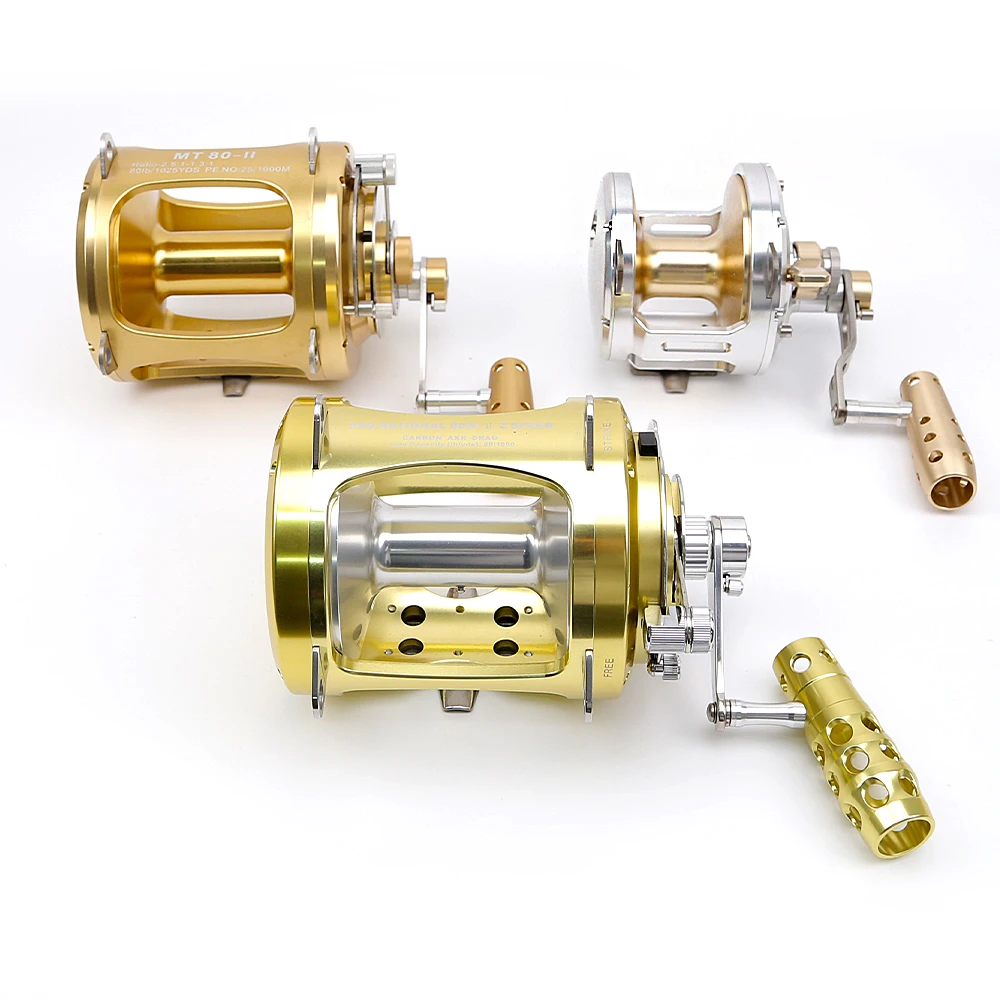 定価　238000-  トローリングリール　50LB 新品 中古】ケンマツ 50lb トローリングリール チタン製 Ken Matsuura