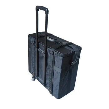 180 Slots Large Capacity Portable Glasses Sunglasses Eyeglass Display Trays Trolley Suitcase Eyewear Trolley