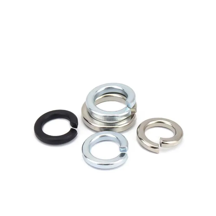 Factory Supply Carbon Steel Stainless Steel Flat Plain Spring Lock Washers details