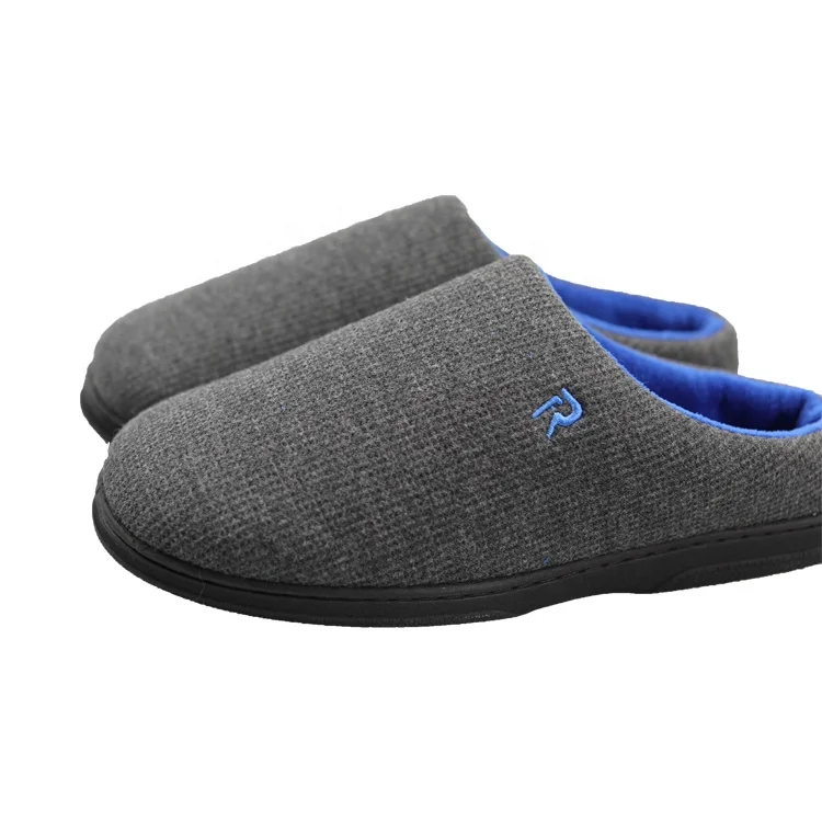 Онлайн Лидер продаж стильные пользовательские логотип пены с эффектом памяти слипоны зимние комнатные тапочки для спальни