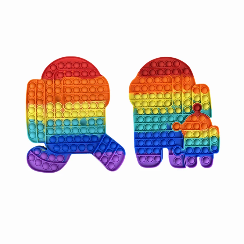 Лидер продаж, игрушки из силикона в виде астронавта, 85 см, 45 см, 30 см, 225 пузырьков, большой размер