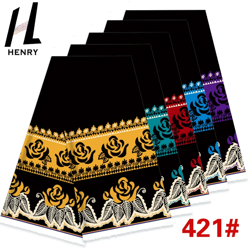 Henry Micronesia Accept Small Order Print Polyester Girls Clothing Fashion Dress Skirt Fabrics for Garment Sell by the Yard