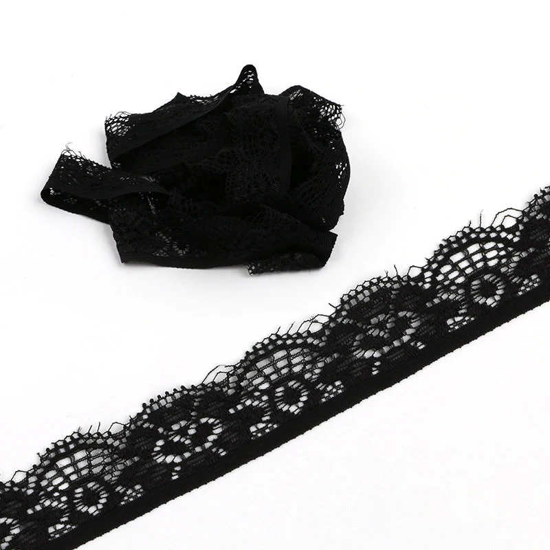 2020 热刺绣装饰镂空花丝带缝制服装服装涤纶蕾丝