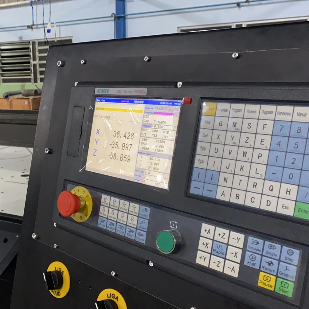 NEWKer 5 Axis Cnc Lathe Controller Plasma Cutting Controller Kit for Turning and Milling Machine