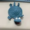 Posavasos de lagarto verde