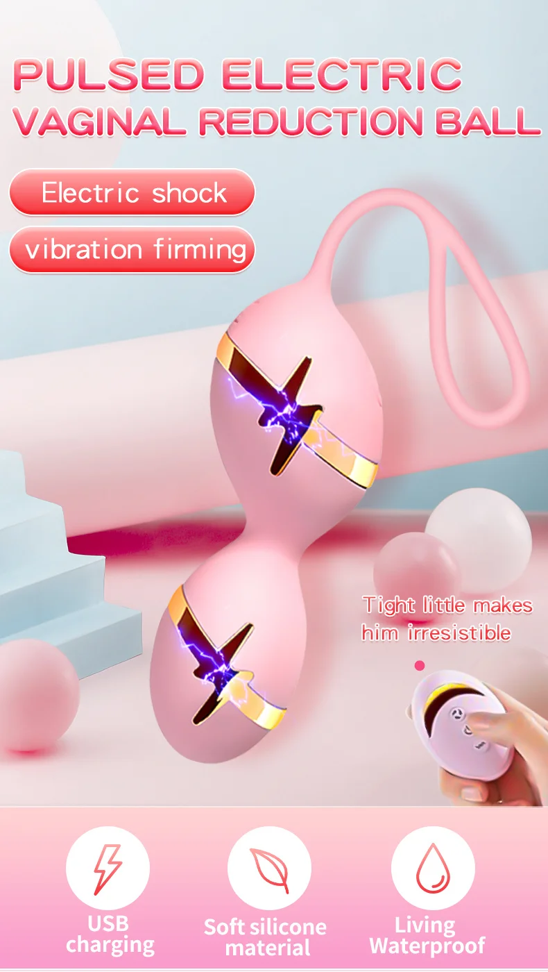 Aav Electric Shock G Spot Vaginal Stimulator Kegel Wireless Love Ball