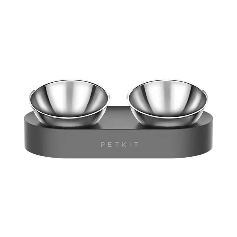 stainless steel elevated cat bowls