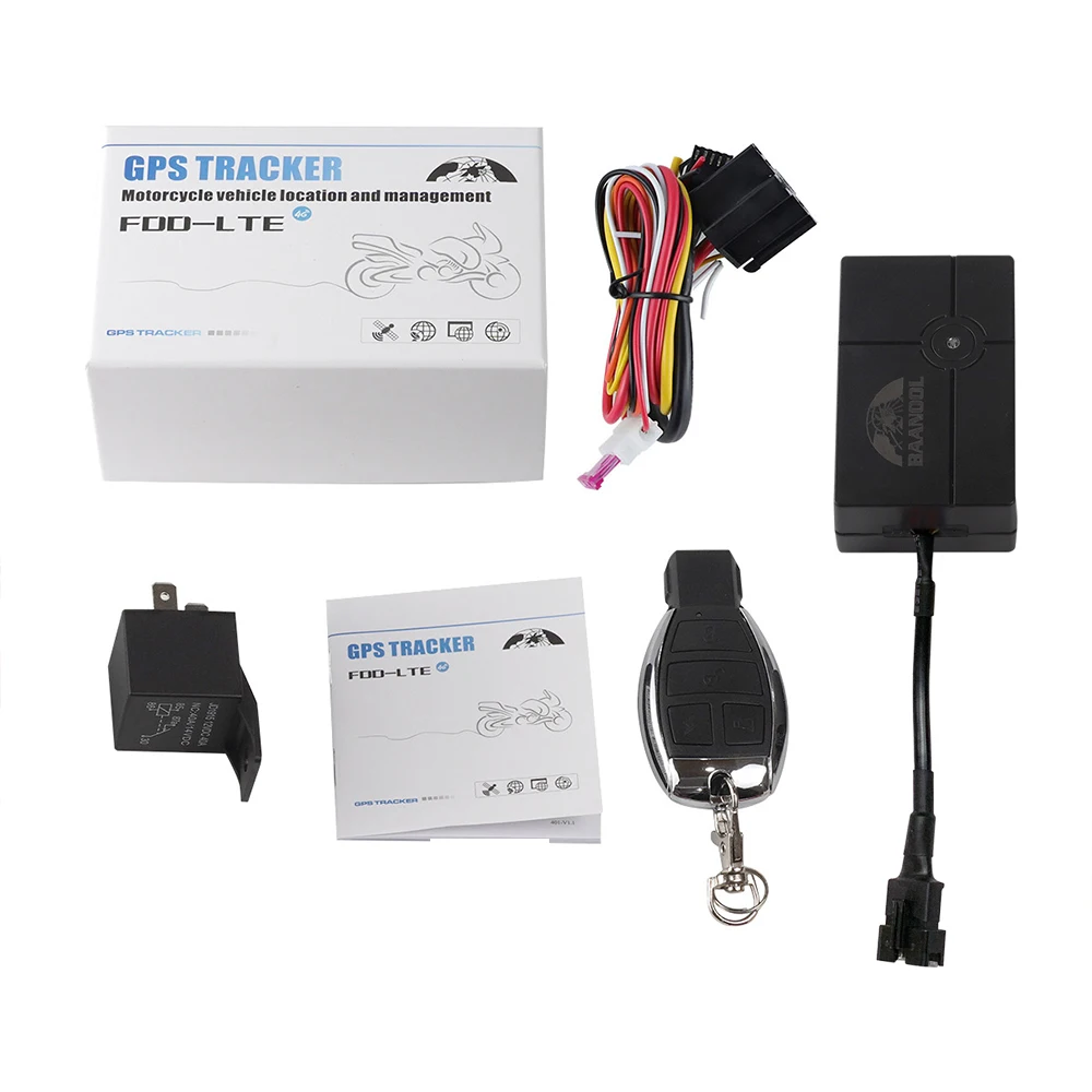 Gsm gprs gps трекер 4g gps401 с Bluetooth GPS 4G Автомобильный SOS сирена сигнализация