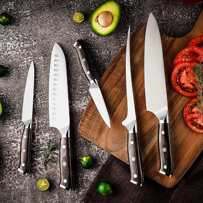 Professional Handmade Forged Kitchen Knife 5Cr15Mov High Carbon Steel –  grandsharp-knives