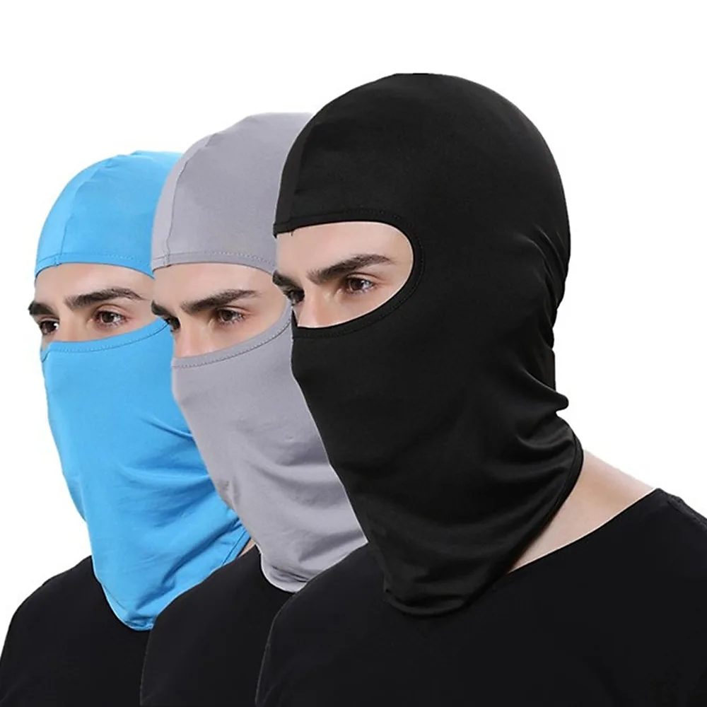 Summer Balaclava UV Protection Face Mask Sun Hood Tactical Neck Cover Head Wrap 