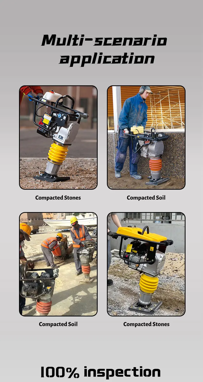 PME-RM60 65KG Soil Compaction Machine Factory Direct Sales Vibratory ...