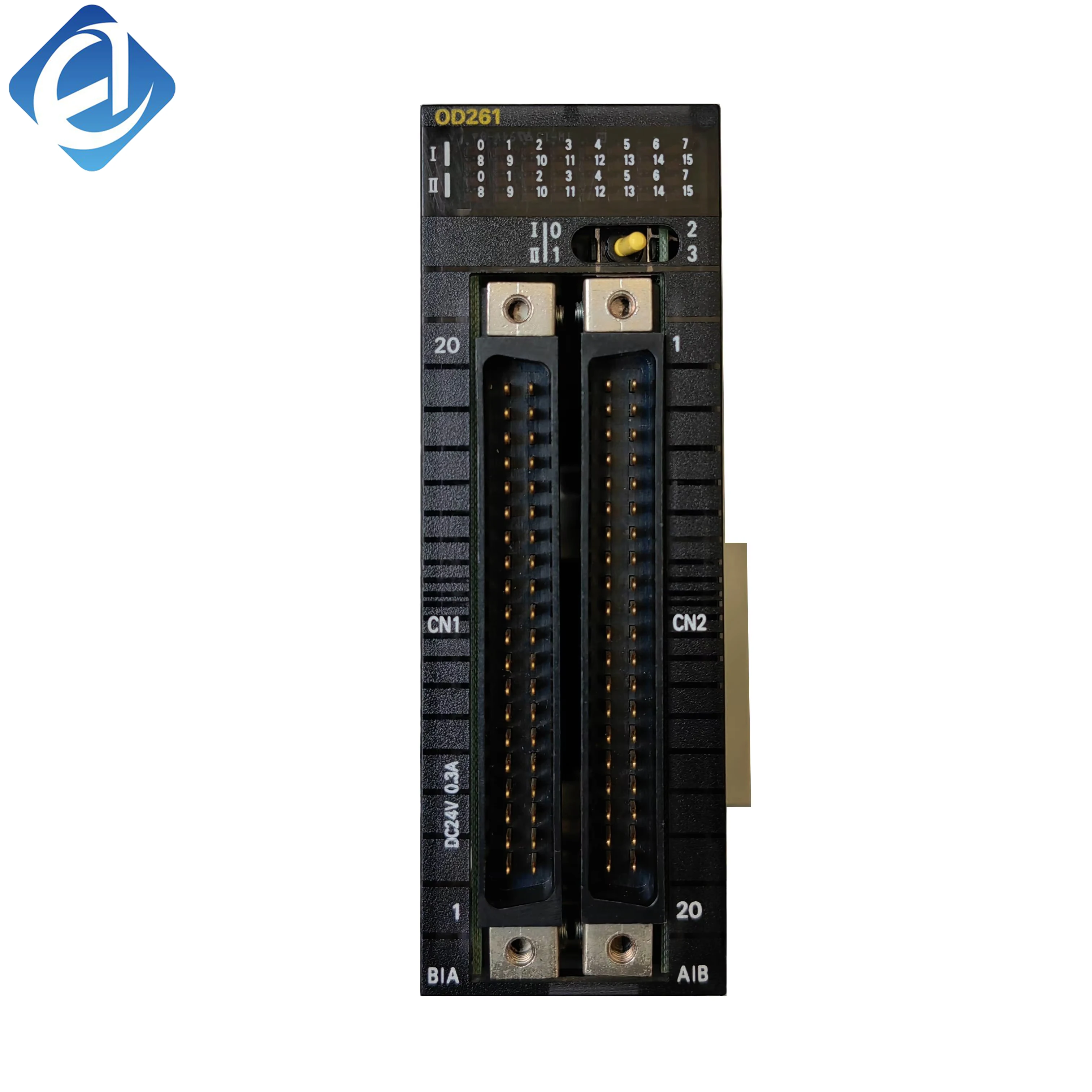 Nový originální výstupní modul PLC řady Omron CJ1W-OD261. Vyznačuje se stabilním výstupem signálu a vysokou odolností proti rušení, což umožňuje spolehlivé řízení zátěže; široce se používá v průmyslové automatizaci, mechanickém pohonu a řídicích systémech zařízení na místě.