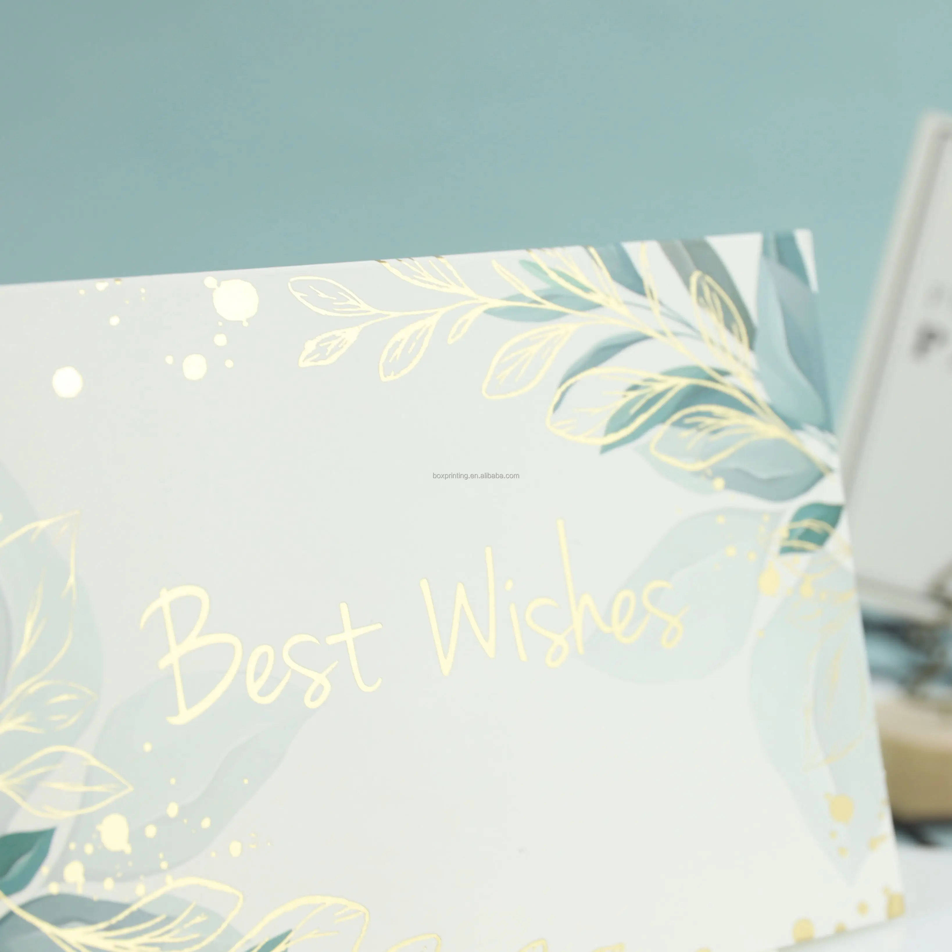 Полноцветная офсетная печатная открытка на заказ