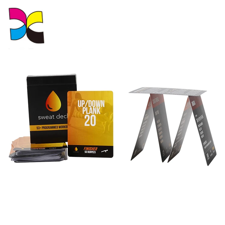 Стандартный размер пользовательский собственный дизайн игровые карты и коробка пользовательская печать