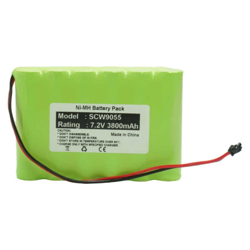 Misen Customize NI-MH 7.2V 3800mAh SCW9055 Rechargeable NIMH Battery Pack Batteries for Toys