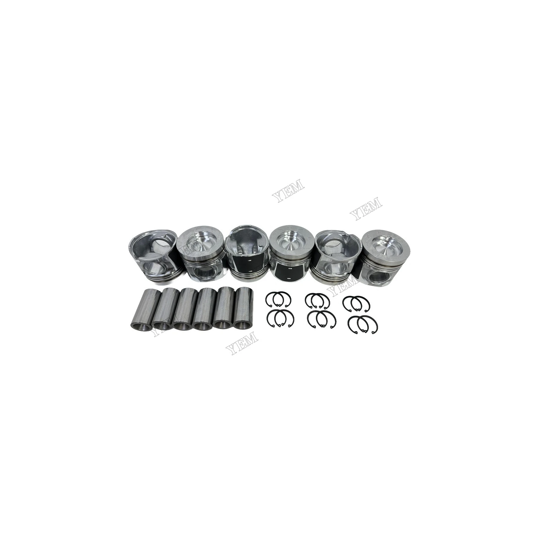 For Volvo D6E Piston Kits Industrial Machinery Engine Parts