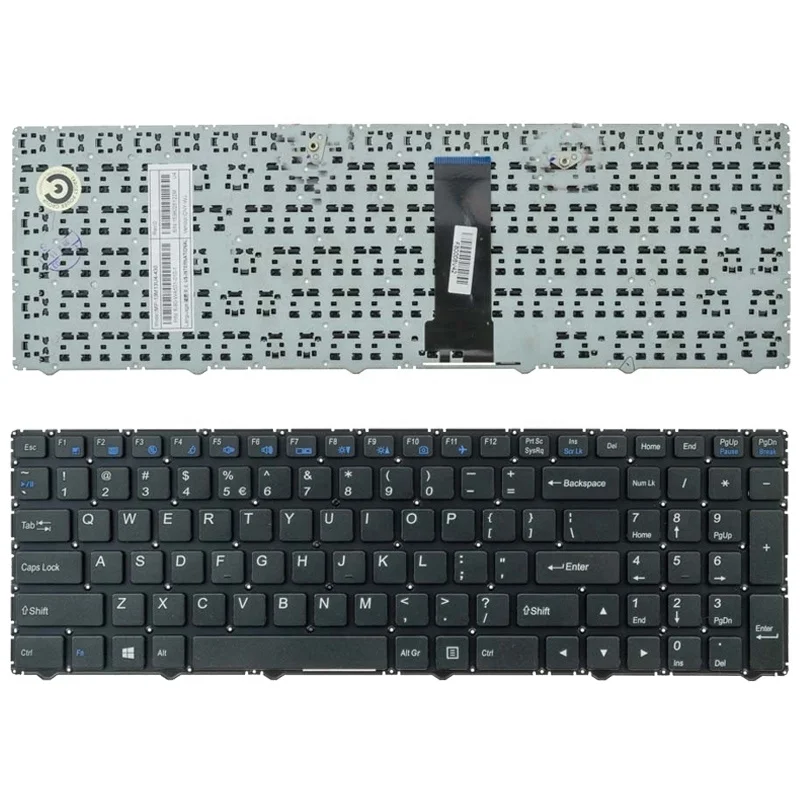 Laptop Keyboard for CLEVO W940TU W940TU-L W941AU-T W941KU W941KU-T W940TU-T W941SU1-T W941SU2-T W941TU-T Brazilian BR Without Frame 