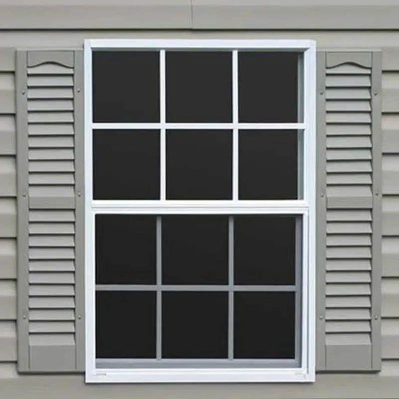 American Windows Custom Double Hung UPVC Frame Luxury Vinyl with ...
