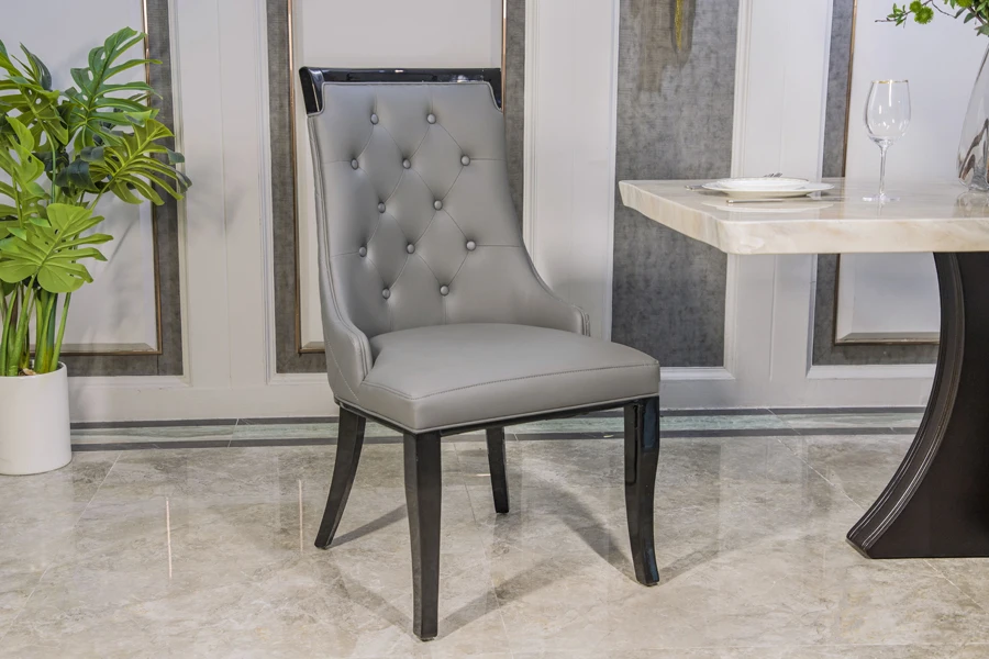 Wholesale Modern Restaurant Dining Set Contemporary Dining Leather