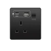 1 GANG 13A USB+TYPEC RICARICA RAPIDA