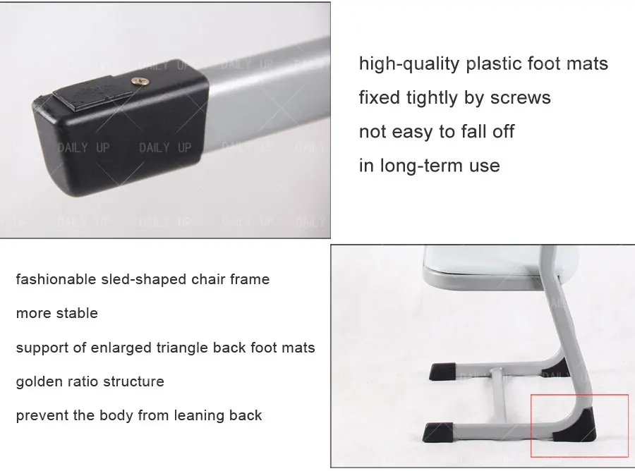 Wholesale School Desk Chair Set desk and chair set for school students single seat school desk and chair