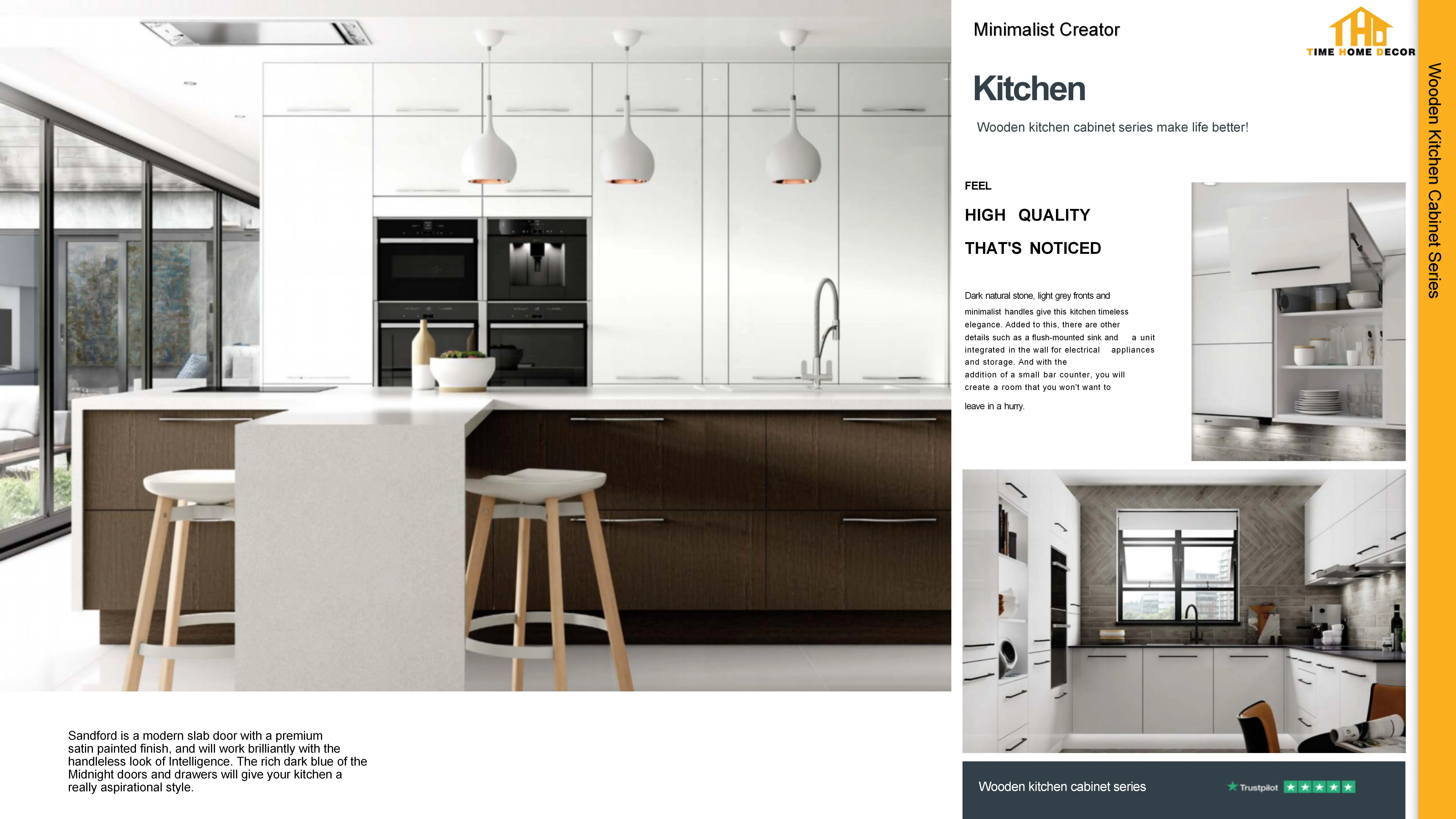 2024 Modern Integral Kitchens - Japandi Drawer for Home