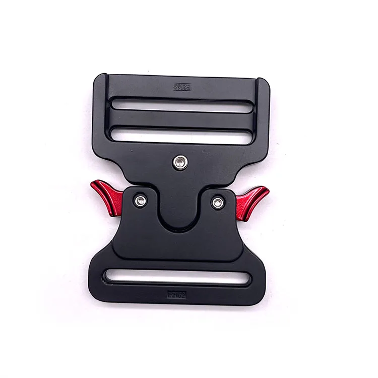 5CM Wide Belt Safety Webbing Zinc Alloy Metal Webbing Metal Hooks Side Release Metal Buckle