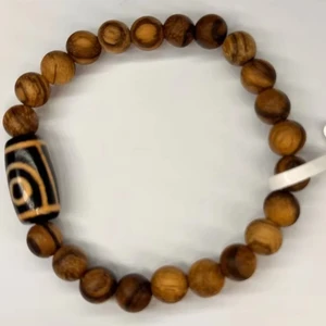 Wholesale of Agarwood Beads with Tianzhu Bracelets, Natural Wood Bead Bracelets for Both Men and Women
